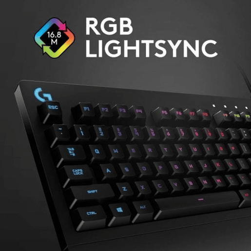 Teclado e Rato Logitech G213 Prodigy Preto Qwerty Italiano Teclado e Rato Logitech G213 Prodigy Preto Qwerty Italiano