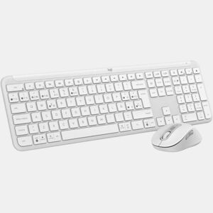 Teclado Logitech Branco Qwerty espanhol QWERTY