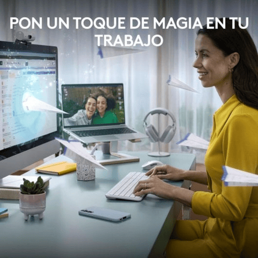 Teclado Logitech Branco Qwerty espanhol QWERTY Teclado Logitech Branco Qwerty espanhol QWERTY