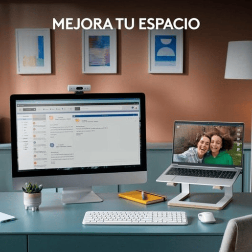 Teclado Logitech Branco Qwerty espanhol QWERTY Teclado Logitech Branco Qwerty espanhol QWERTY