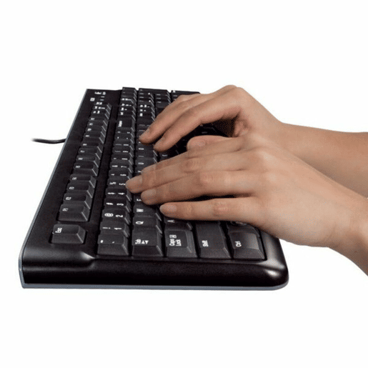 Teclado e rato óticos Logitech 920-002562 Preto Inglês QWERTY Teclado e rato óticos Logitech 920-002562 Preto Inglês QWERTY