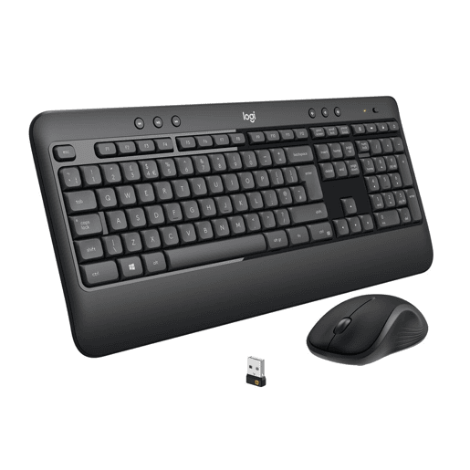 Teclado e Rato Logitech 920-008685 Preto Qwerty US Teclado e Rato Logitech 920-008685 Preto Qwerty US