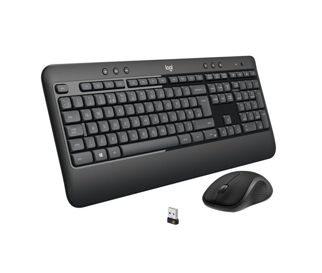 Teclado y ratón logitech 920-008685 negro qwerty us
