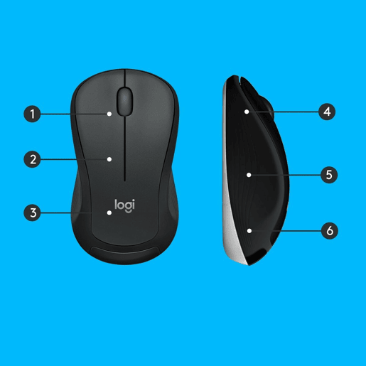 Teclado e Rato Logitech 920-008685 Preto Qwerty US Teclado e Rato Logitech 920-008685 Preto Qwerty US