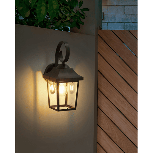 Beliani Iluminação de parede para exterior TANGON