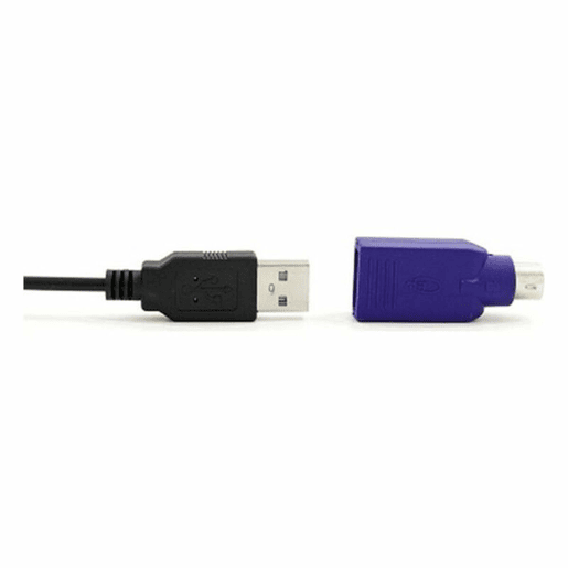 Teclado Ewent EW3109 PS2 USB Preto Teclado Ewent EW3109 PS2 USB Preto