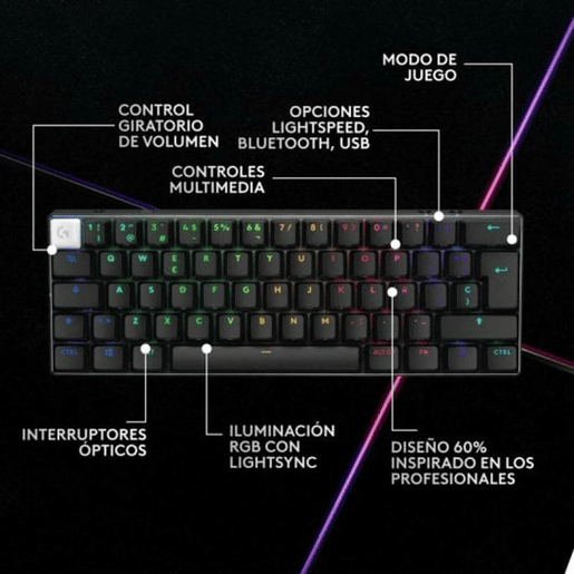Teclado Logitech 920-011911 Preto QWERTY Qwerty US