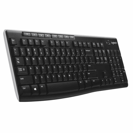 Teclado sem Fios Logitech Francês Preto AZERTY