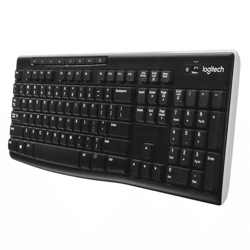 Teclado sem Fios Logitech Francês Preto AZERTY
