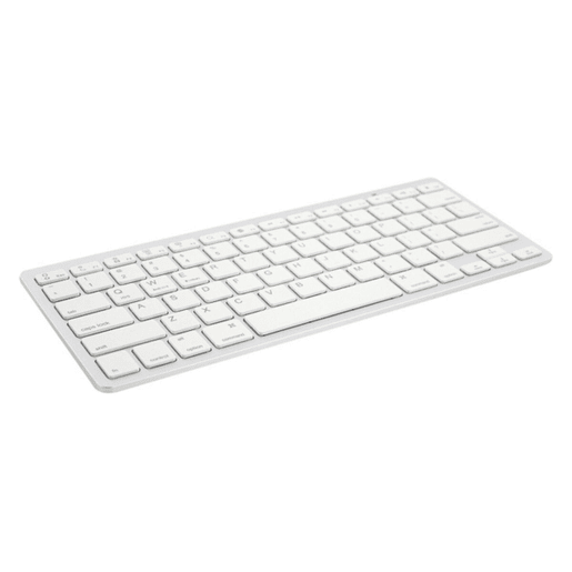 Teclado Bluetooth Ewent EW3161 Branco Prateado QWERTY Teclado Bluetooth Ewent EW3161 Branco Prateado QWERTY