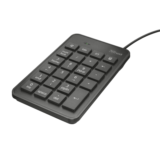 Teclado numérico Trust 22221 Preto Teclado numérico Trust 22221 Preto