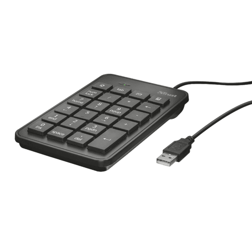Teclado numérico Trust 22221 Preto Teclado numérico Trust 22221 Preto