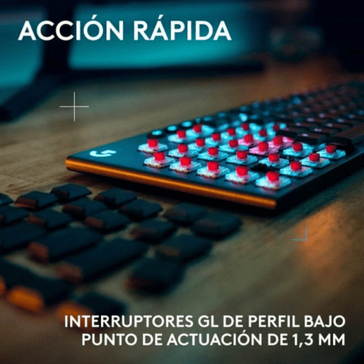 Teclado Logitech 920-012723 Preto Teclado Logitech 920-012723 Preto