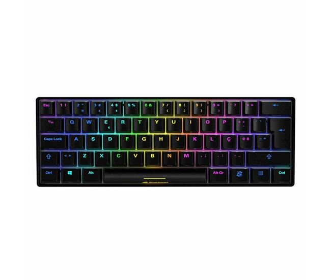 Teclado sharkoon sgk50 s4 negro portugués