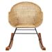 Beliani Silla mecedora LAVINIO Beliani Silla mecedora LAVINIO Natural