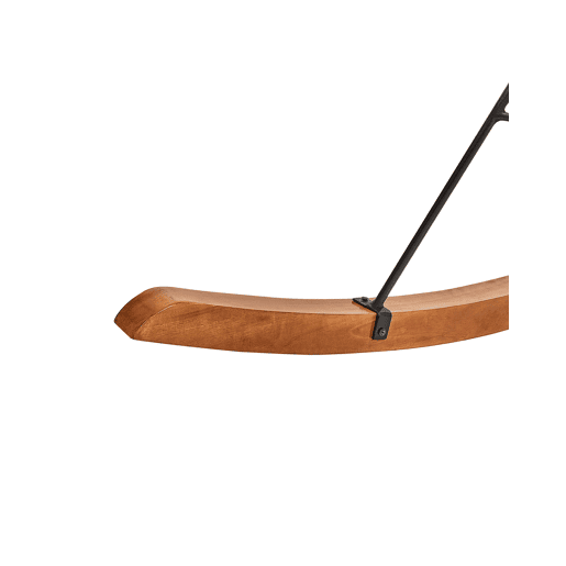 Poltrona de Baloiço LAVINIO Conjunto de 2 Rattan Natural