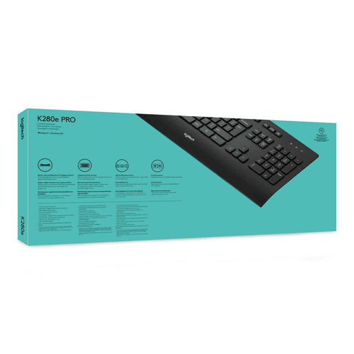 Teclado Logitech 920-005217 Preto QWERTY Qwerty US