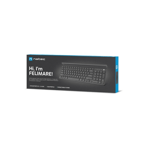 Teclado Bluetooth Natec NKL-1973 Qwerty US Preto