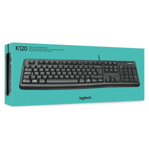 Teclado Logitech K120 Preto Teclado Logitech K120 Preto