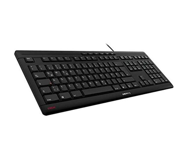 Teclado cherry jk-8500es-2 qwerty español negro multicolor