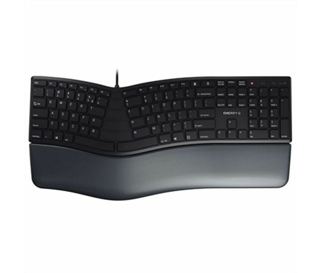 Teclado cherry kc 4500 ergo negro qwerty español