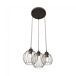 Lámpara de techo Fersan II (3 luces) Moderno Lámpara de techo Fersan II (3 luces) Moderno Negro