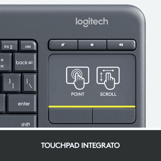Teclado Logitech 920-007135 Cinzento QWERTY Teclado Logitech 920-007135 Cinzento QWERTY
