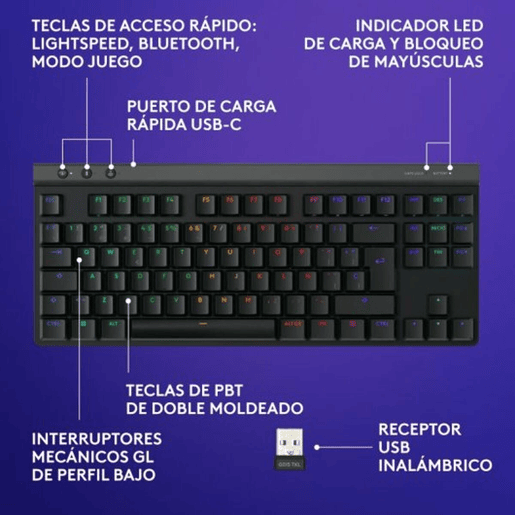 Teclado e Rato Logitech 920-012559 Preto Qwerty espanhol QWERTY Teclado e Rato Logitech 920-012559 Preto Qwerty espanhol QWERTY