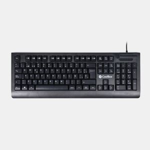 Teclado CoolBox COO-TEC04DNI Preto Qwerty espanhol QWERTY