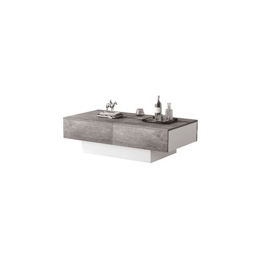 Mesa de centro retangular de painel de partÃculas,cinzento Mesa de centro retangular de painel de partÃculas,cinzento