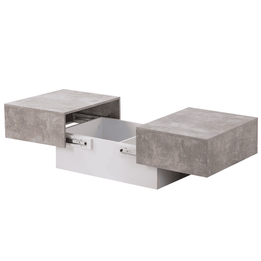 Mesa de centro retangular de painel de partÃculas,cinzento Mesa de centro retangular de painel de partÃculas,cinzento