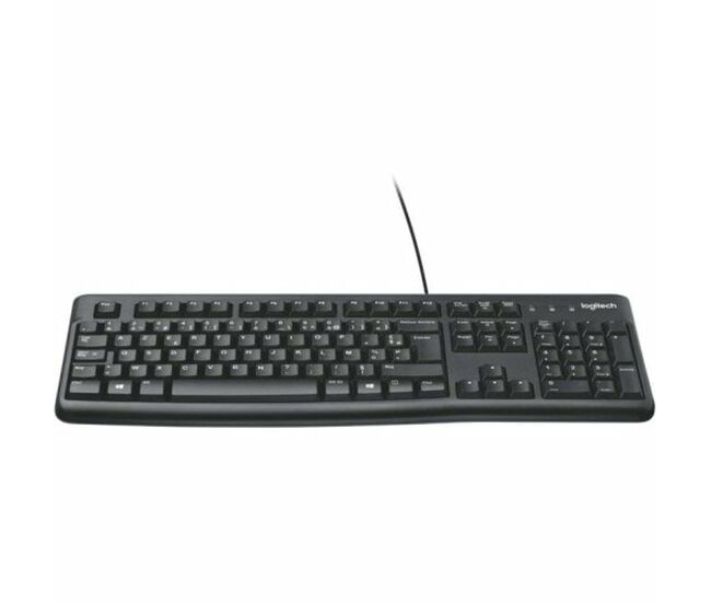 Teclado logitech negro qwerty