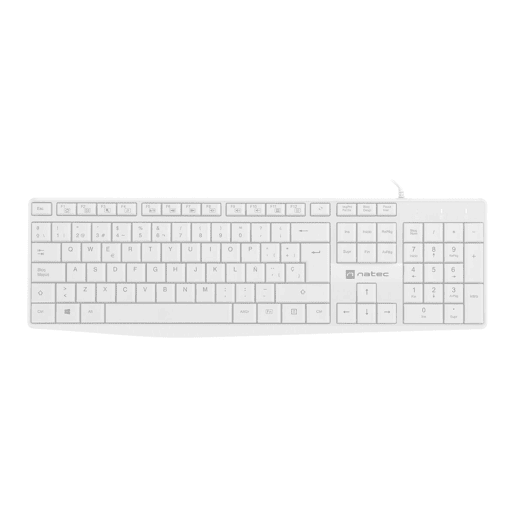 Teclado Natec NAUTILUS SLIM Qwerty espanhol