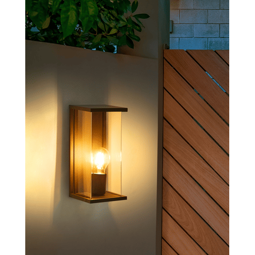 Beliani Iluminação de parede para exterior WAKAL