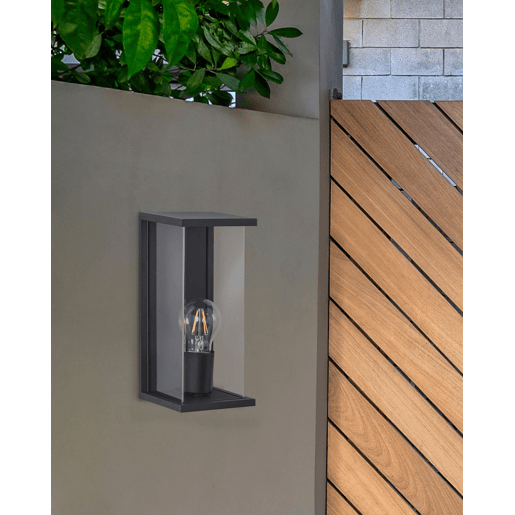 Beliani Iluminação de parede para exterior WAKAL