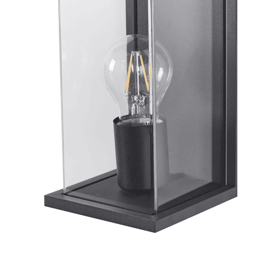 Beliani Iluminação de parede para exterior WAKAL