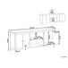 Beliani Mueble TV SALTON Beliani Mueble TV SALTON Madera Clara