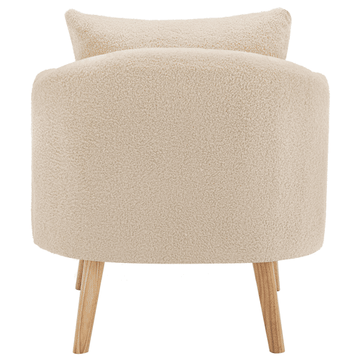 Candeirâo de veludo peluche,bege