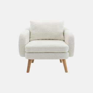 Candeirâo de veludo peluche,branco