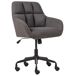 Beliani Silla de oficina PALMDALE Beliani Silla de oficina PALMDALE Gris