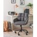 Beliani Silla de oficina PALMDALE Beliani Silla de oficina PALMDALE Gris