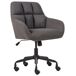 Beliani Silla de oficina PALMDALE Beliani Silla de oficina PALMDALE Gris