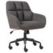 Beliani Silla de oficina PALMDALE Beliani Silla de oficina PALMDALE Gris