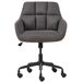 Beliani Silla de oficina PALMDALE Beliani Silla de oficina PALMDALE Gris