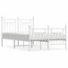 Estructura de cama 120x200 Estructura de cama 120x200 Blanco