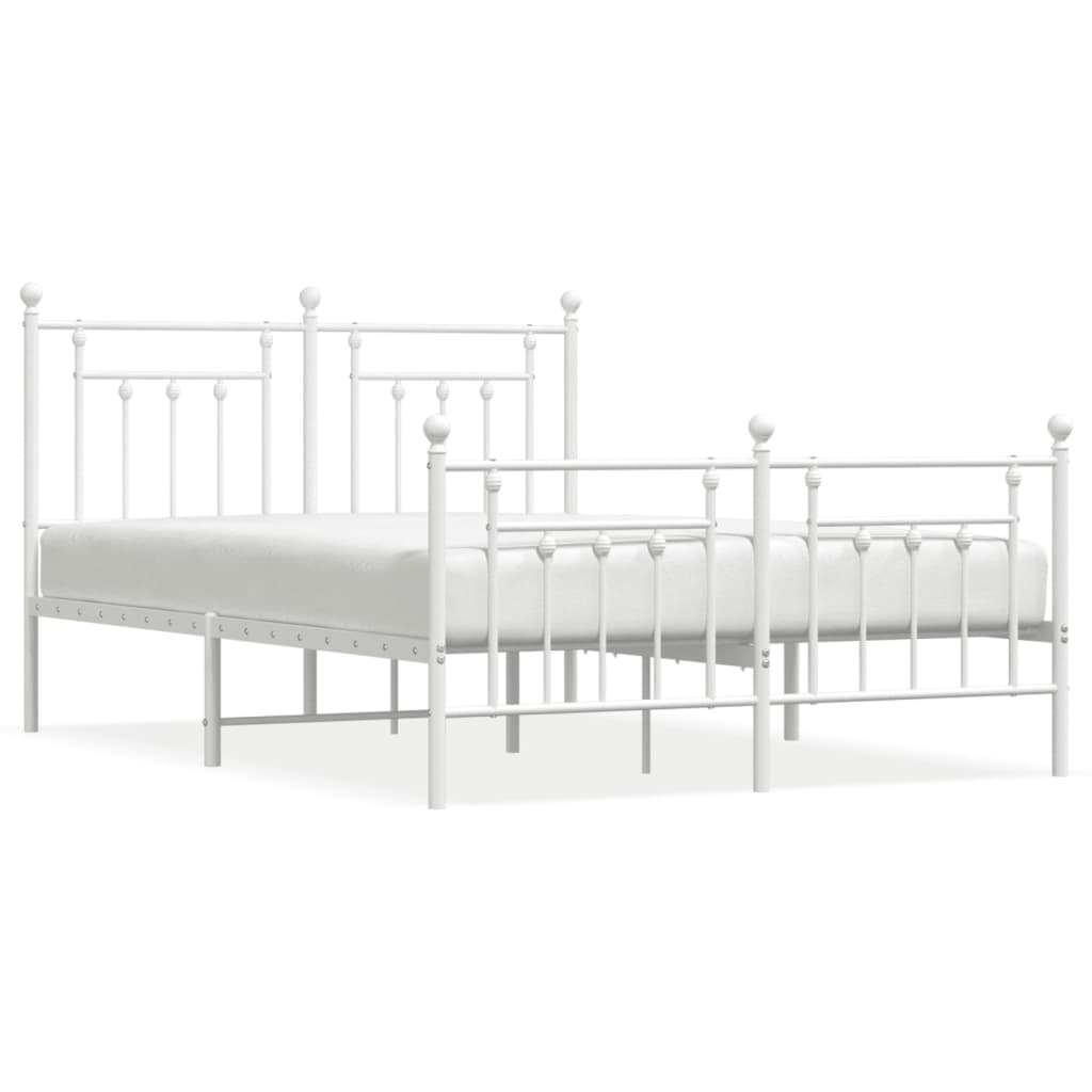 Estructura de cama 150x200 Blanco