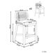 Beliani Silla de jardín TALAMONE Beliani Silla de jardín TALAMONE Beige