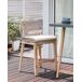 Beliani Silla de jardín TALAMONE Beliani Silla de jardín TALAMONE Beige