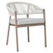 Beliani Silla de jardín FLAVIA Beliani Silla de jardín FLAVIA Gris