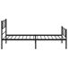 Estructura de cama 90x200 Estructura de cama 90x200 Negro